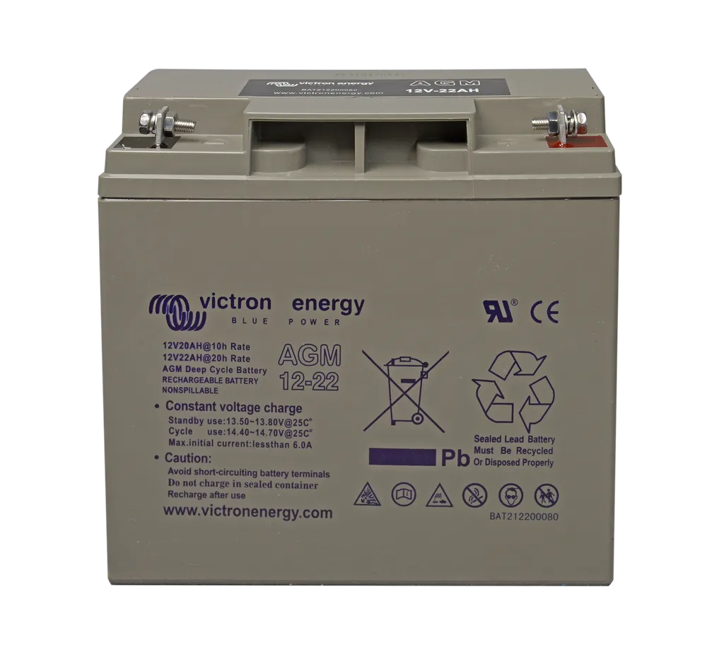 12V/22Ah AGM Deep Cycle Batt.