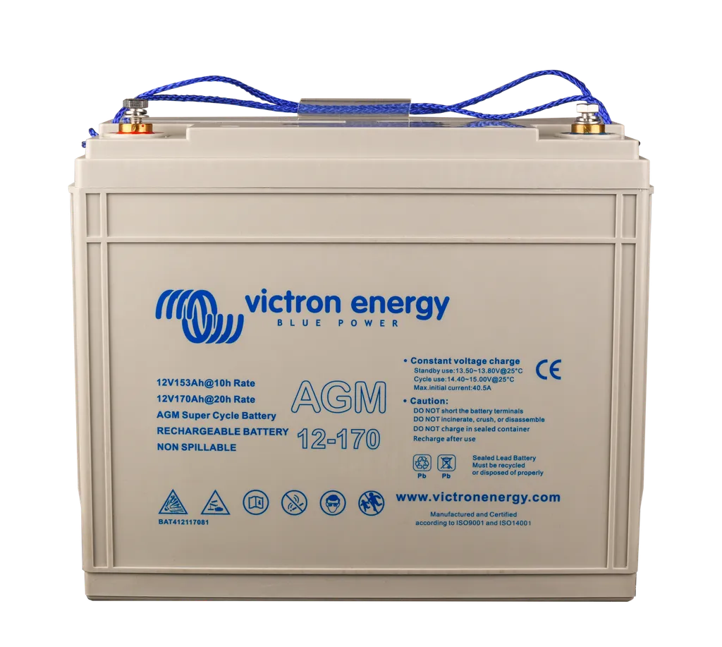 12V/170Ah AGM Super Cycle Batt. (M8)