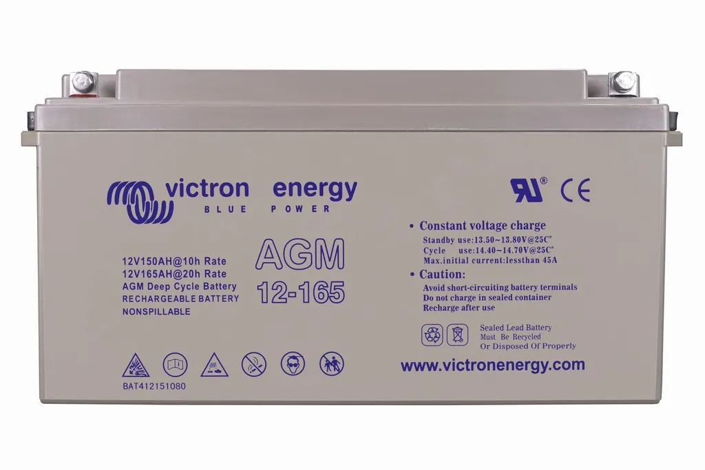 12V/165Ah AGM Deep Cycle Batt.