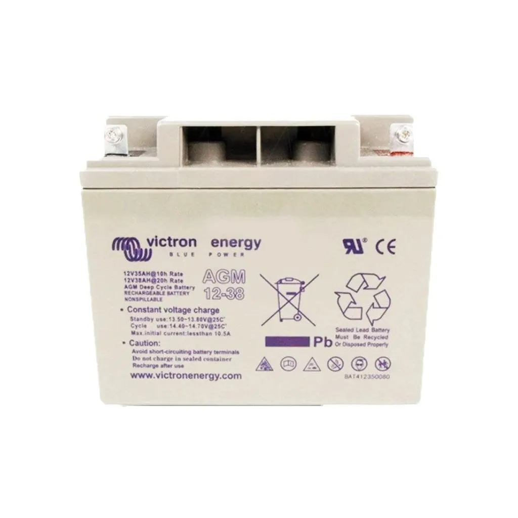 12V/38Ah AGM Deep Cycle Batt.
