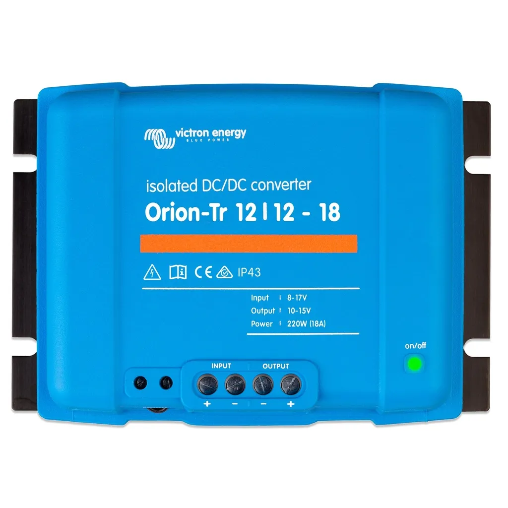 Orion-Tr 12/12-18A (220W) Isolated DC-DC converter