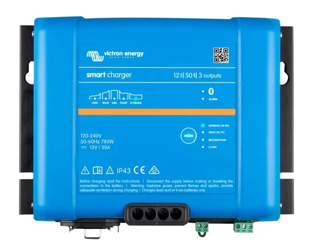 Smart IP43 Charger 12/50(3) 120-240V