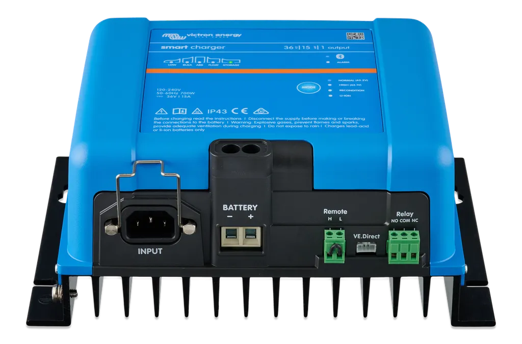 Phoenix Smart IP43 Ladegerät - Ladegerät 1 Ausgang , 120-240V Multi , 36V , Smart IP43 Charger 36/15(1) 120-240V