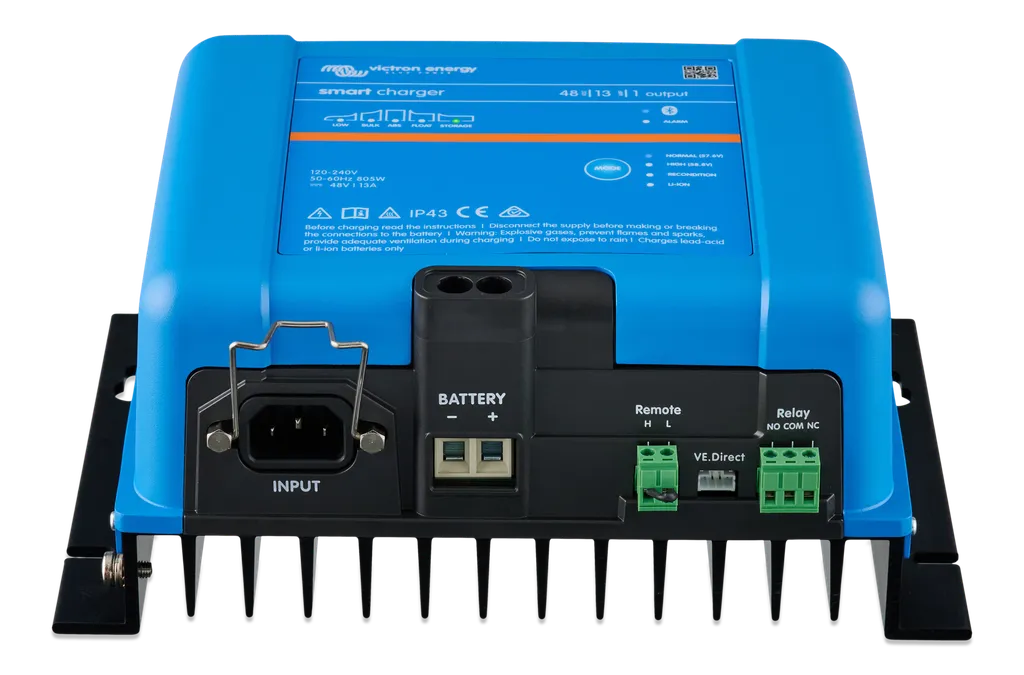 Phoenix Smart IP43 Ladegerät - Ladegerät 1 Ausgang , 120-240V Multi , 48V , Smart IP43 Charger 48/13(1) 120-240V