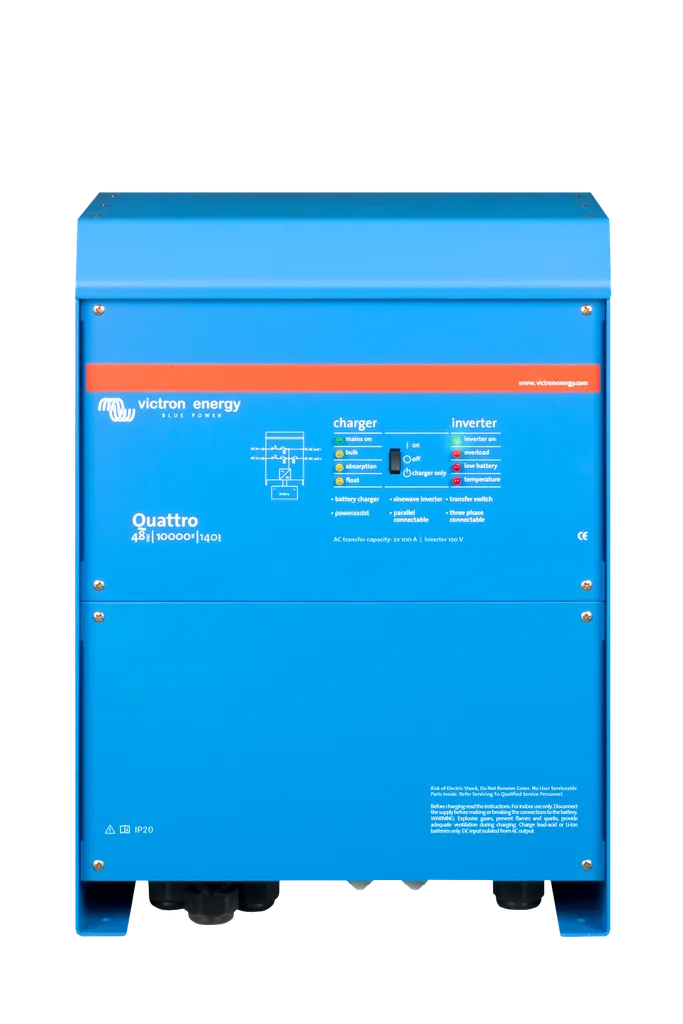 Quattro 48/10000/140-100/100 120V VE.Bus 50/60Hz