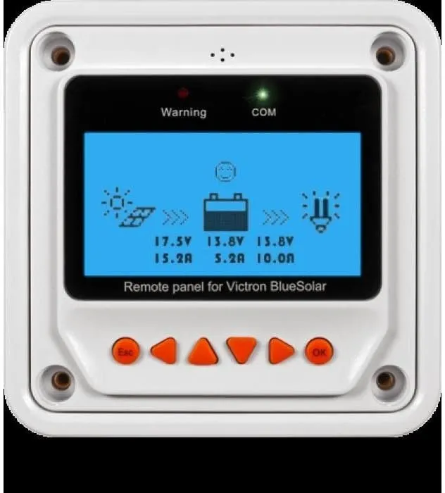 Remote panel for BlueSolar PWM-Pro Charge Controller