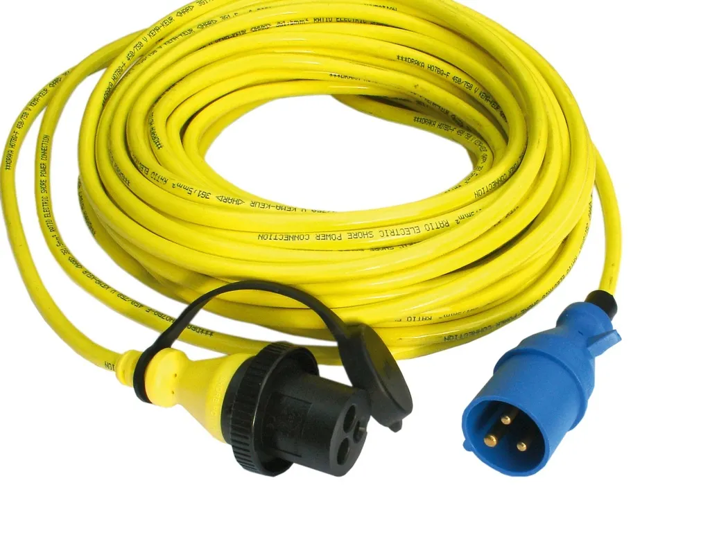 Symbolfoto: Shore Power Cord 25m 16A/250Vac (3x2,5sqmm)