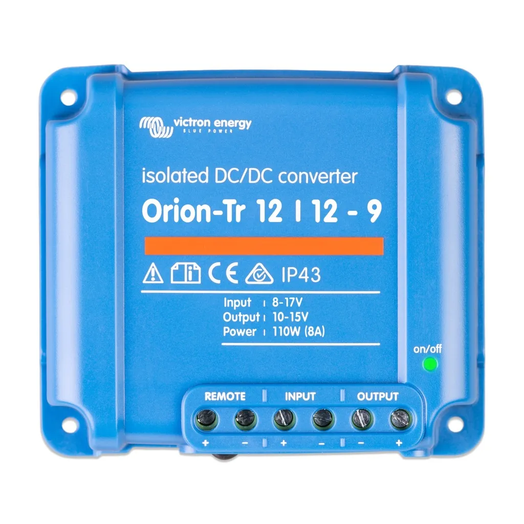 Orion-Tr 12/12-9A (110W) Isolated DC-DC converter