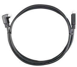 VE.Direct Cable 10m (one side Right Angle conn)