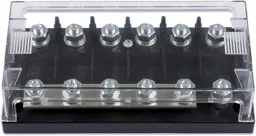 Fuse holder 6-way for MEGA-fuse