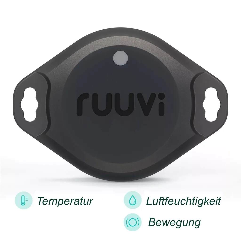 RuuviTag Bluetooth-Umweltsensor Pro IP67 - RuuviTag Sensor (3in1)