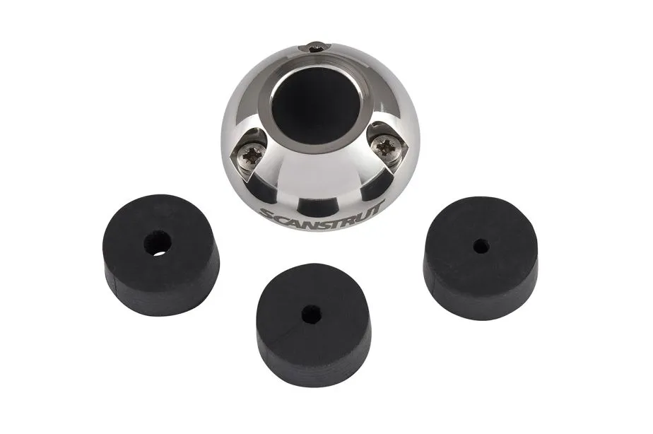 Scanstrut vertikale IP68 Kabel-Durchführung (Kunststoff / Edelstahl) Edelstahl, Scanstrut DS21A-S (21mm)