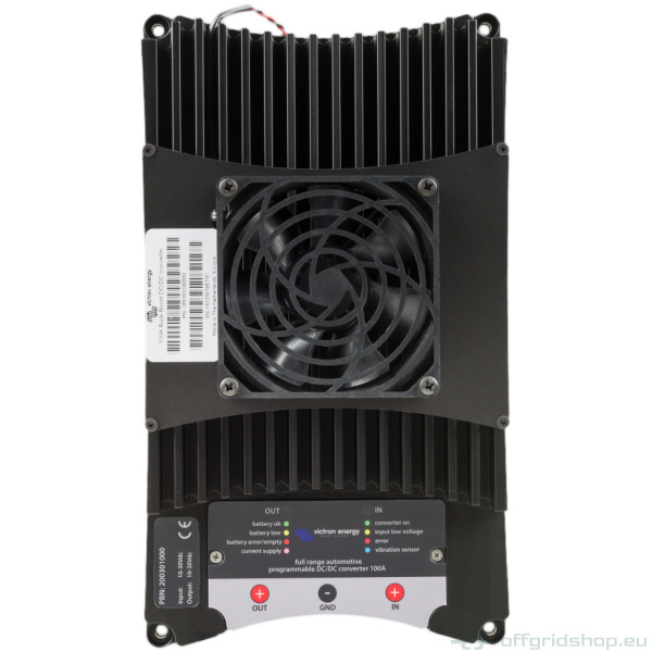 VICTRON ENERGY Buck-Boost DC-DC 25A für 12V/24V Spannungswandler Victron,  Schwarz