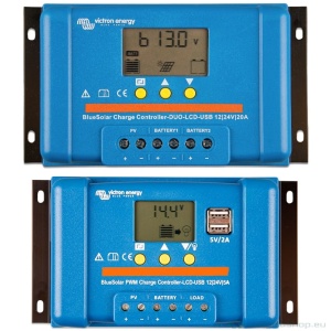 BlueSolar PWM Lade-Regler (DUO) LCD&USB