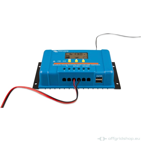 BlueSolar PWM Lade-Regler (DUO) LCD&USB