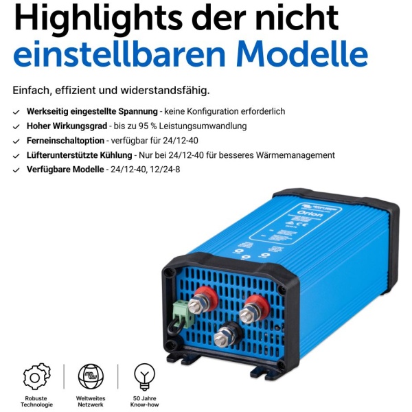 Orion-Tr DC/DC Konverter, nicht-isoliert, hohe Leistung: – Bild 2