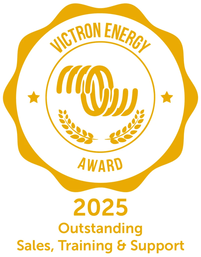 offgridshop.eu erhält den Victron Energy Award 2025 für Outstanding Sales Training and Support